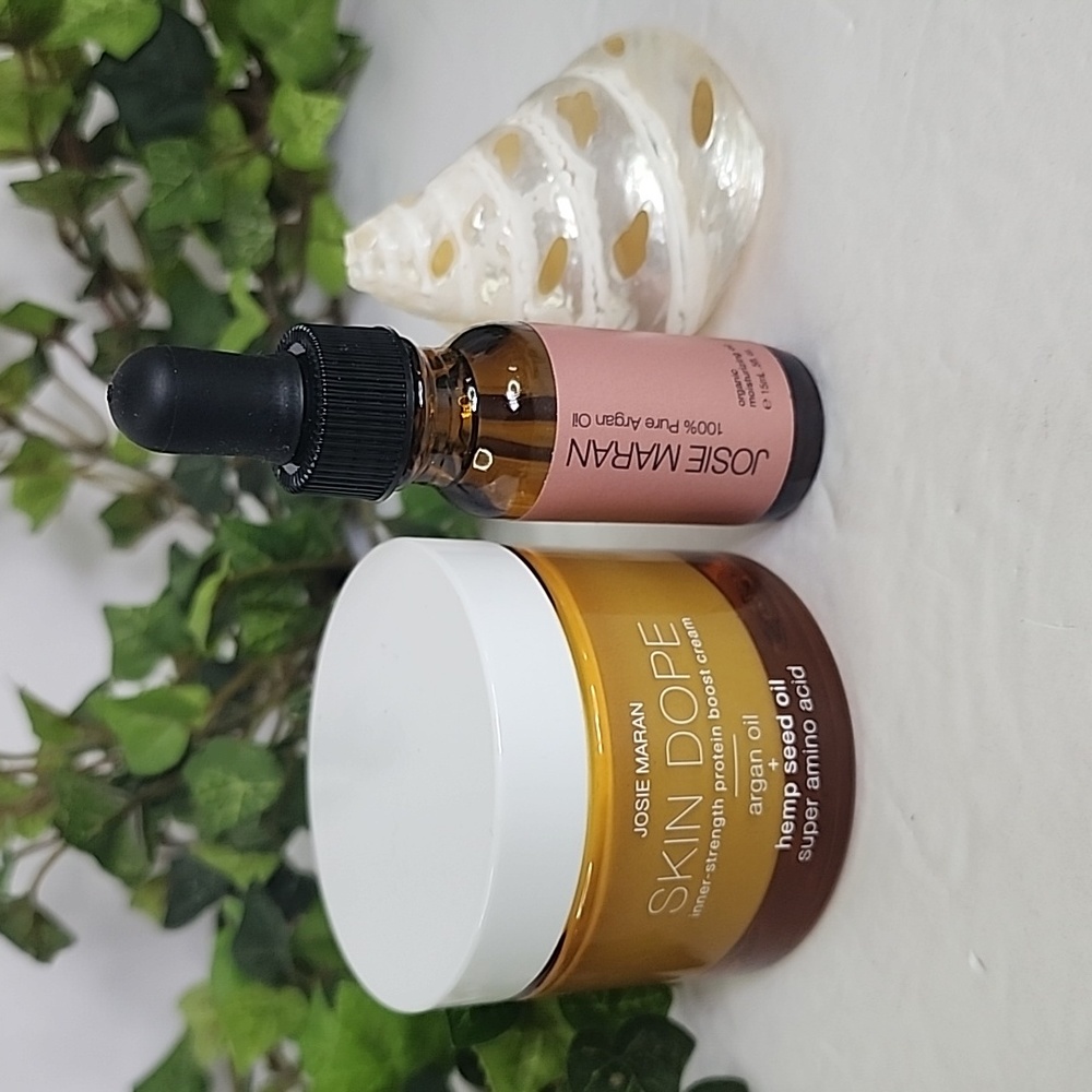Josie Maran Hemp Skin Dope Cream & 100% Pure Argan Oil
